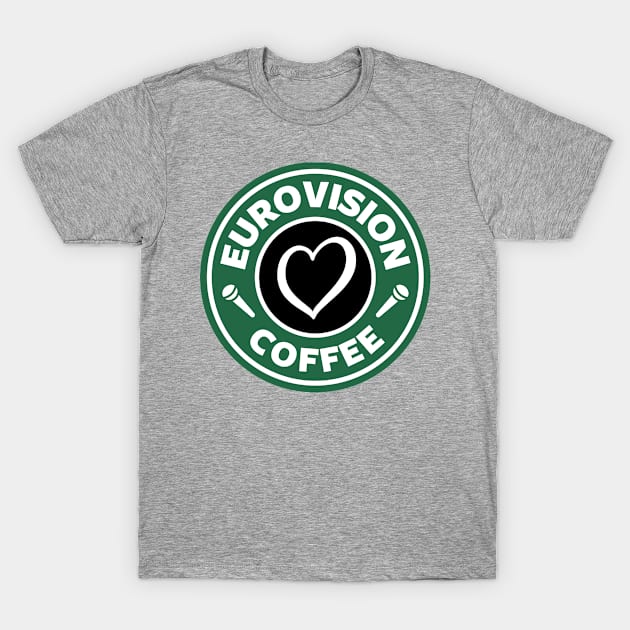 Eurovision Coffee T-Shirt by Rebus28